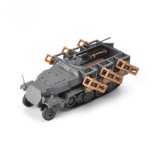1/72 Scale Wurfrahmen 40 Stuka zu Fuss & Sd.Kfz. 251 German WWII Multiple Rocket Launcher Pre-built Plastic Collectible Model