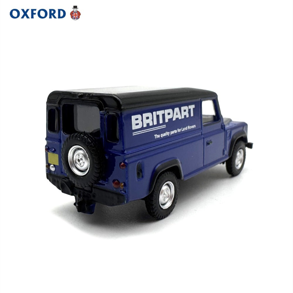1/76 Scale Land Rover Defender LWB Britpart Diecast Model Car