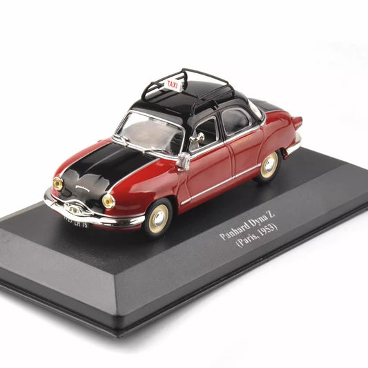 1/43 Scale 1953 Panhard Dyna Z Paris Taxi Diecast Model Car