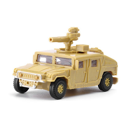 1/72 Scale Humvee M1046 TOW Missile Carrier Pre-built Plastic Collectible Model