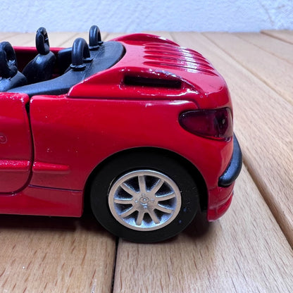 1/32 Scale Peugeot 206 CC Convertible Diecast Model Car