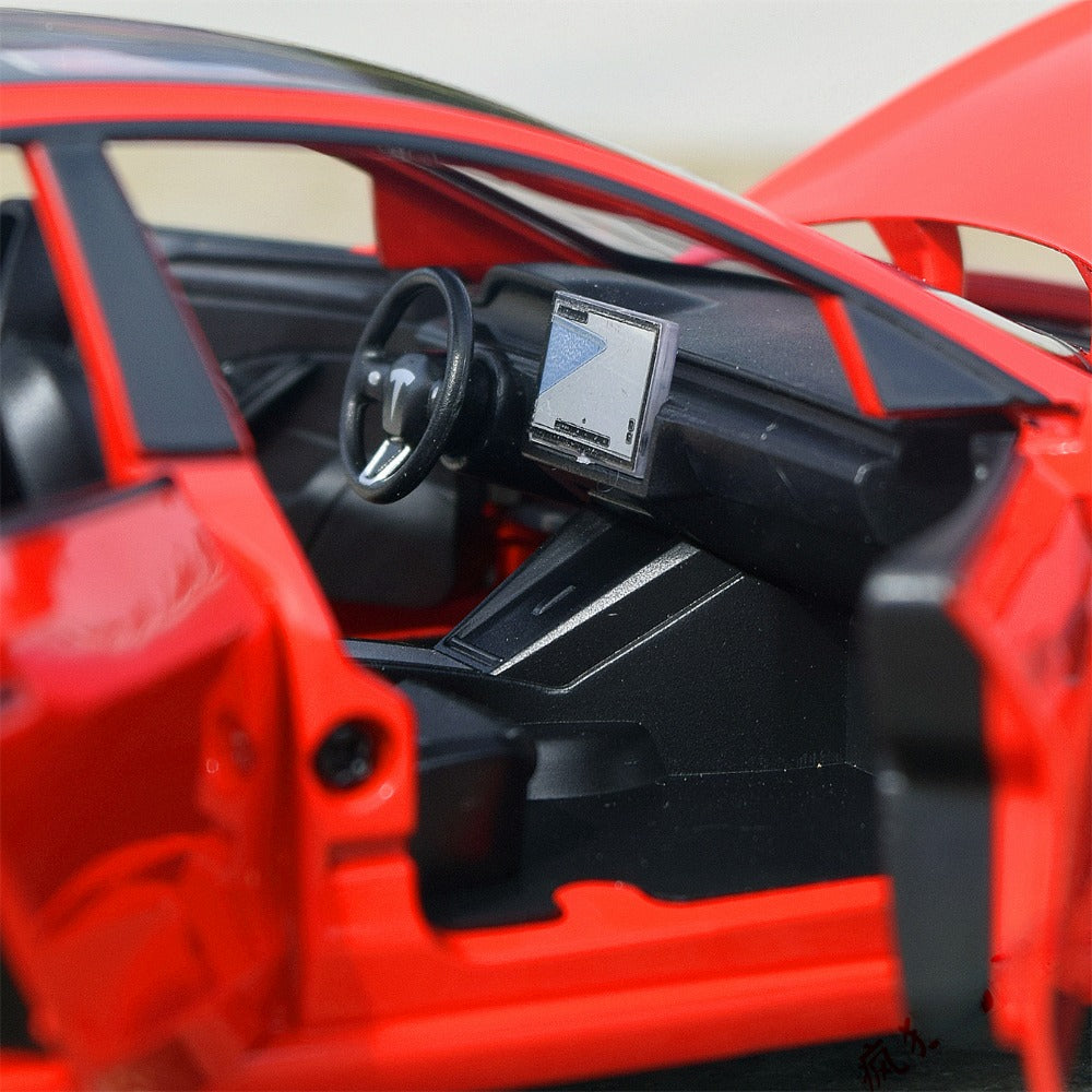 1/24 Scale Tesla Model 3 Electric Car Diecast Model