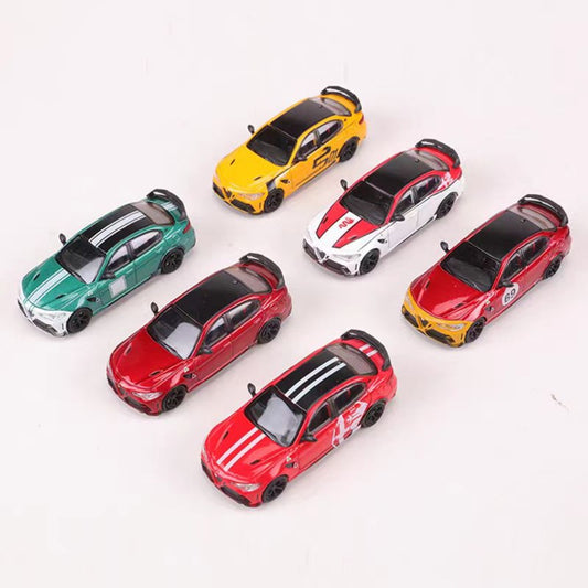 1/64 Scale Alfa Romeo Giulia GTAm Compact Executive Car Diecast Model