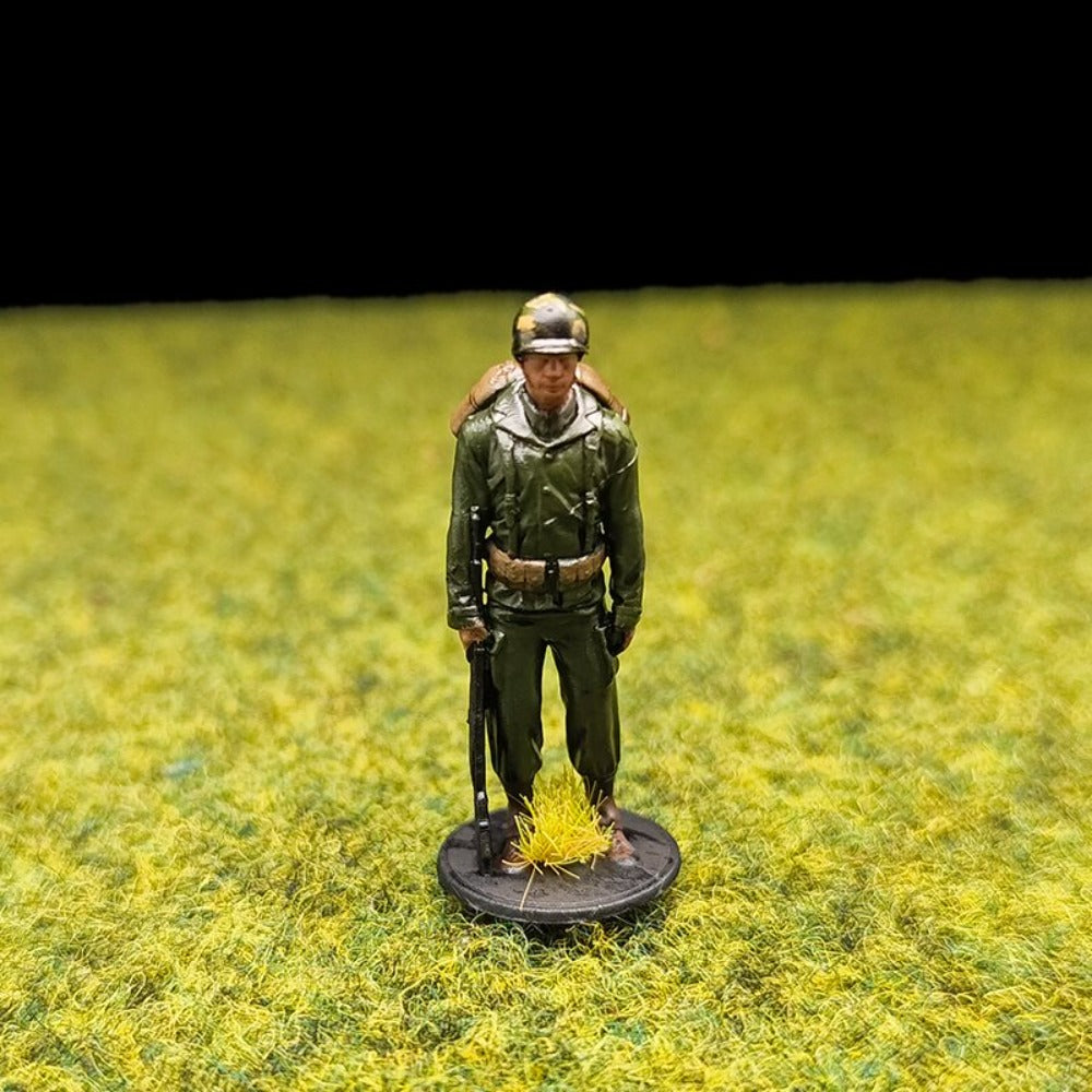 1/72 Scale WWII US Soldiers Painted Figures for Model Dioramas