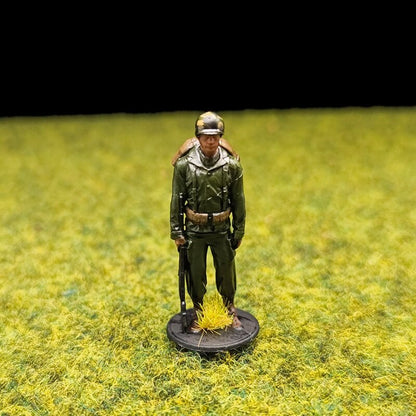 1/72 Scale WWII US Soldiers Painted Figures for Model Dioramas