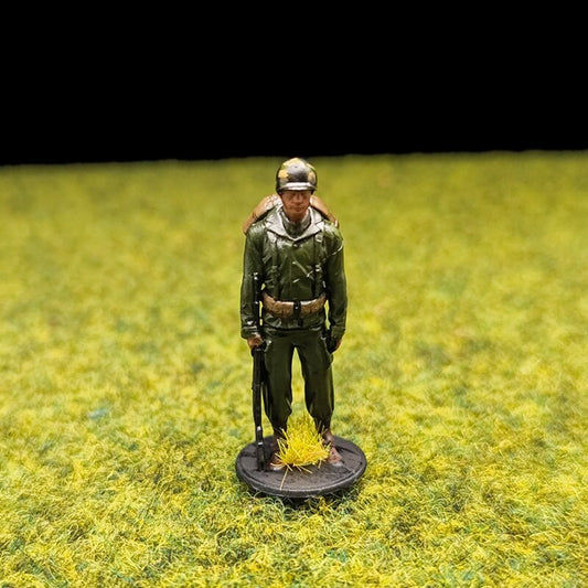 1/72 Scale WWII US Soldiers Painted Figures for Model Dioramas