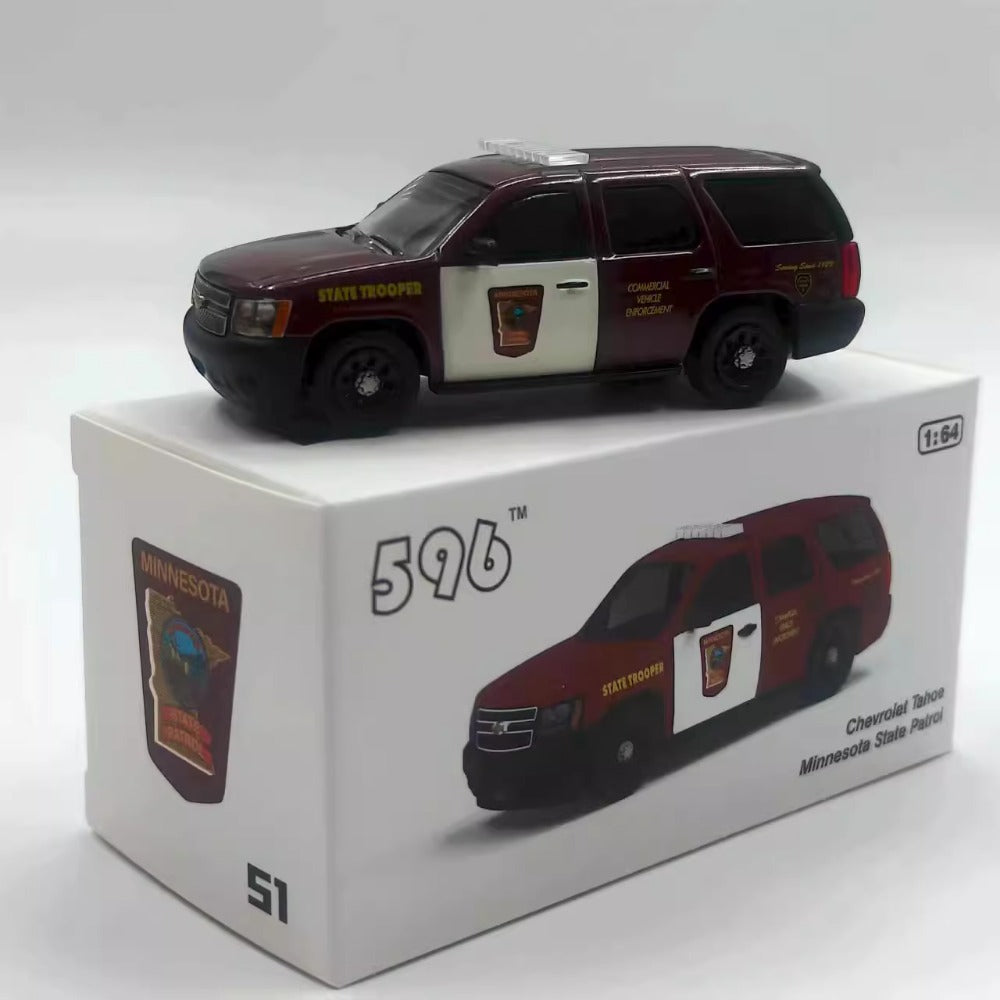 1/64 Scale Chevrolet Tahoe Minnesota State Patrol Diecast Model Car