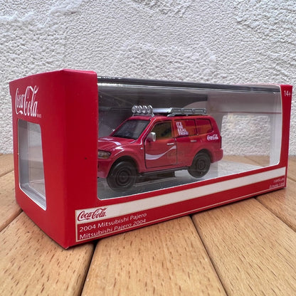 1/64 Scale 2004 Mitsubishi Pajero SUV Coke Diecast Model Car