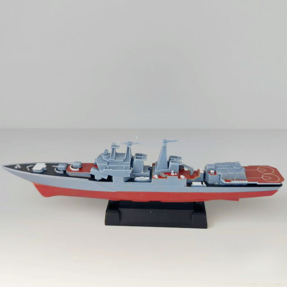 1/1000 Scale Soviet Udaloy-Class Guided-Missile Destroyer Pre-built Plastic Collectible Model Ship