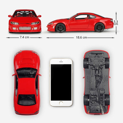1/24 Scale Nissan Silvia S15 Sports Car Diecast Model