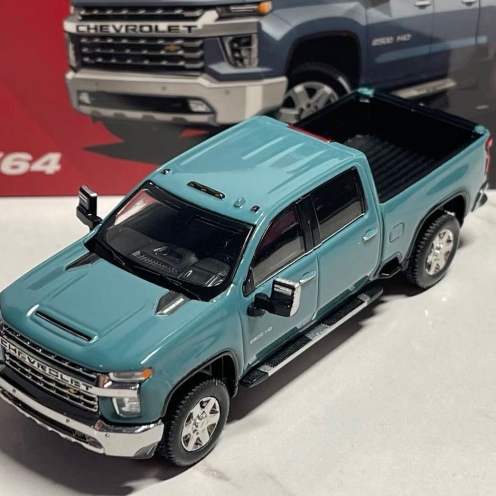 1/64 Scale Chevrolet Silverado Truck Diecast Model Car