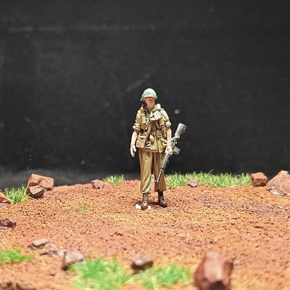 1/72 Scale US Soldiers Painted Figures for Model Dioramas