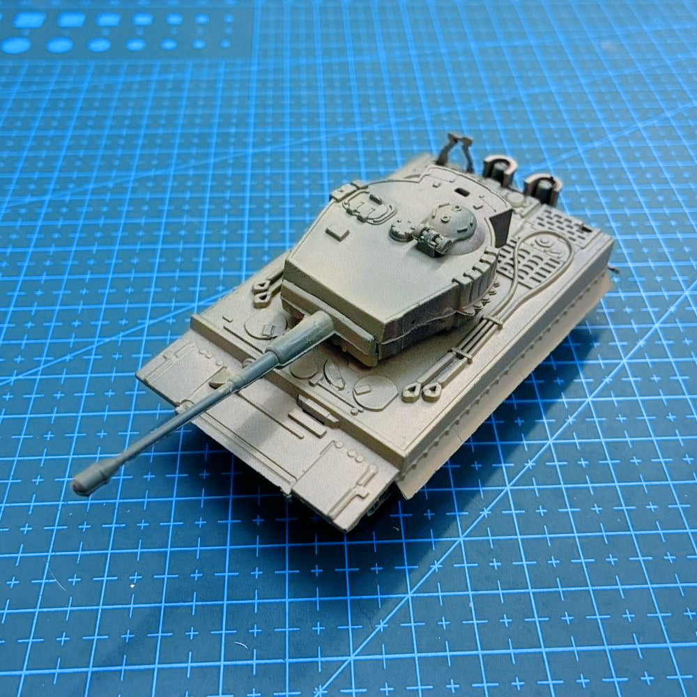 1/72 Scale Tiger I German WWII Heavy Tank Pre-built Plastic Collectible Model