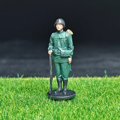 1/72 Scale WWII Soldiers Painted Miniature Figures for Model Dioramas