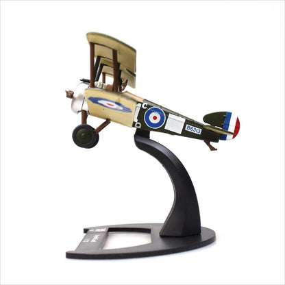 1/72 Scale Sopwith Camel WWI British Biplane Fighter Diecast Model Aircraft