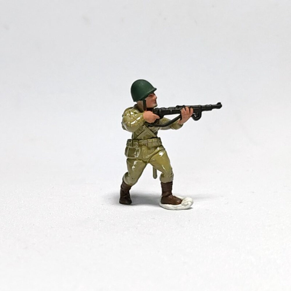 1/72 Scale WWII Polish Soldiers Painted Figures for Model Dioramas