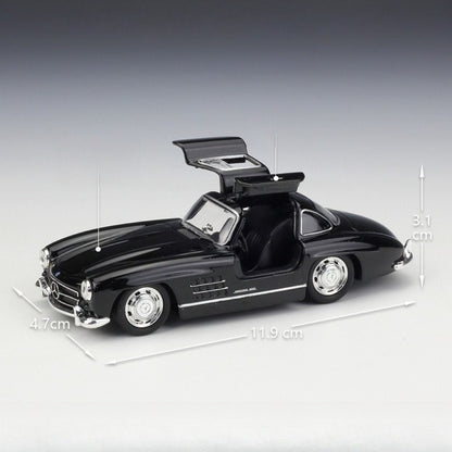 1/36 Scale Mercedes-Benz 300 SL Sports Car Diecast Model Pull Back Toy