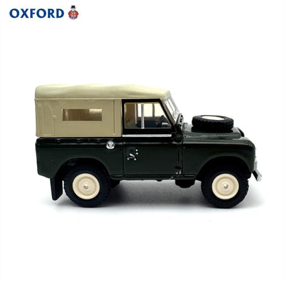 1/76 Scale Land Rover Series IIA SWB Canvas Diecast Model Car