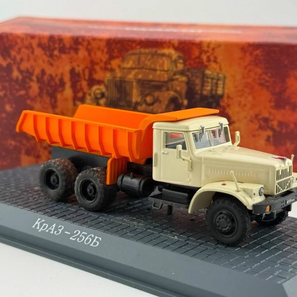 1/72 Scale GAZ-51A ZIS-151 KrAZ-256B Soviet Truck Diecast Model