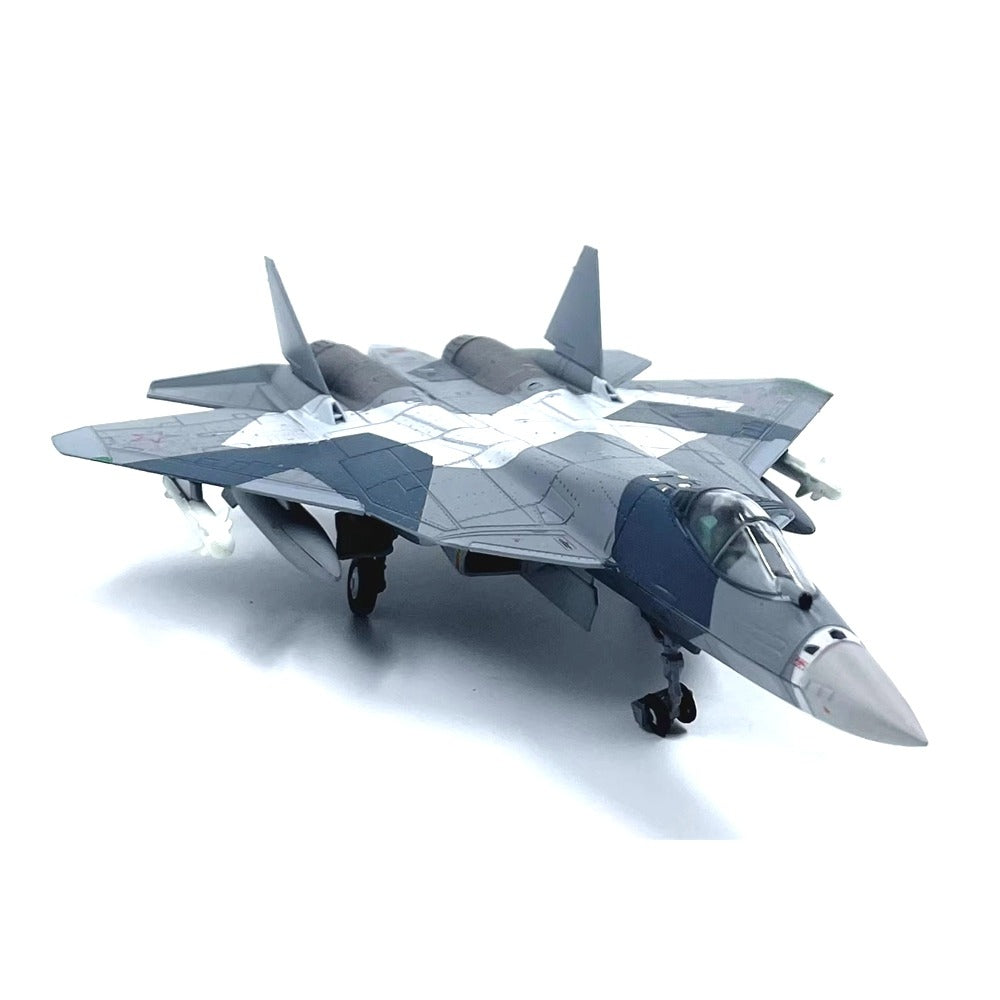 1/100 Scale Sukhoi Su-57 Felon Russia Stealth Multirole Fighter Diecast Model Aircraft