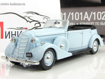 1/43 Scale ZIS-102 Soviet Limousine Convertible Diecast Model Car