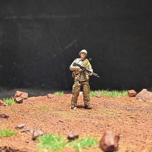 1/72 Scale US Soldiers Painted Figures for Model Dioramas