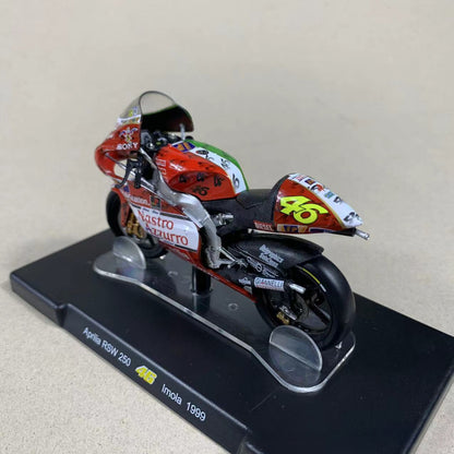1/18 Scale 1999 Aprilia RSW 250 Imola Racing Motorcycle Diecast Model