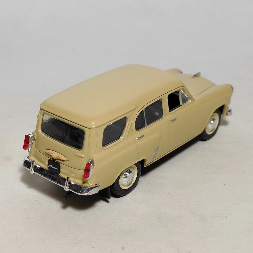 1/43 Scale 1957 Moskvitch 423H Station Wagon Diecast Model Car
