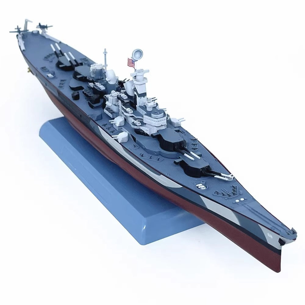 1/1000 Scale USS Ohio BB-68 Battleship Diecast Model