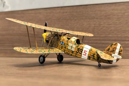 1/72 Scale IMAM Ro.37 Italian Reconnaissance Biplane Diecast Model Aircraft
