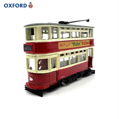 1/148 Scale No. 38 London Tram Double-Decker Bus Diecast Model