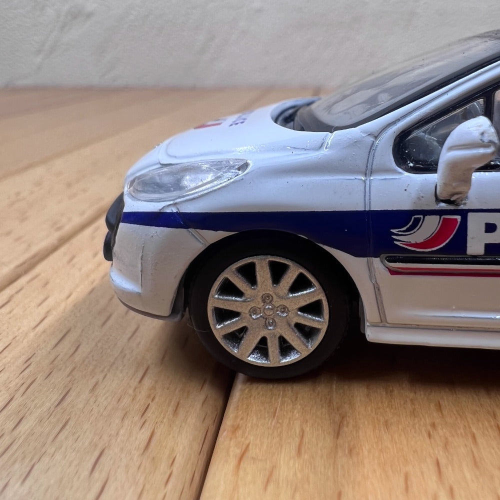 1/43 Scale Peugeot 207 Police Car Diecast Model