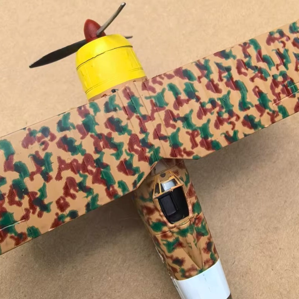 1/72 Scale Fiat CR.42 Falco WWII Italy Sesquiplane Fighter Diecast Model Aircraft