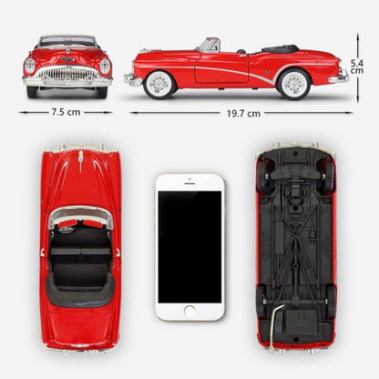 1/24 Scale 1953 Buick Roadmaster Skylark Convertible Car Diecast Model
