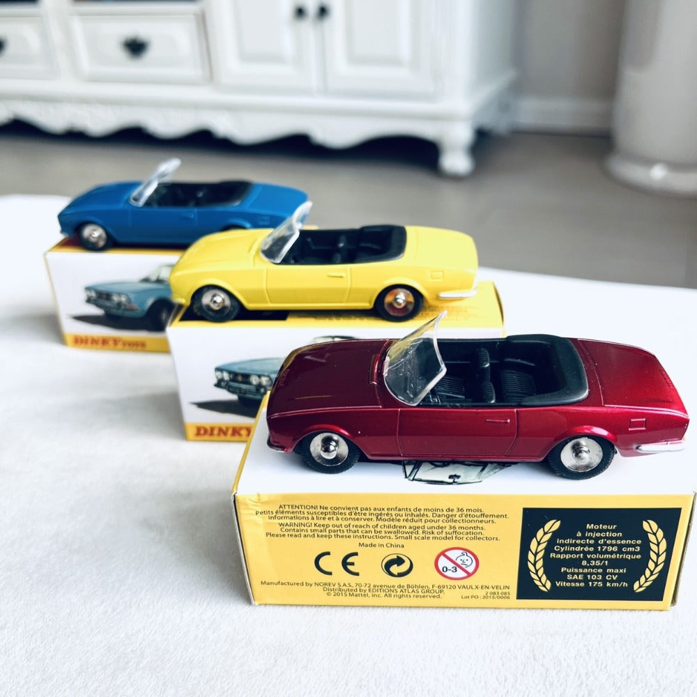 1/43 Scale Peugeot 504 Cabriolet Convertible Car Diecast Model