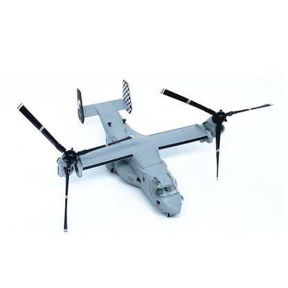 1/72 Scale Bell Boeing V-22 Osprey US Marines Tiltrotor Military Transport Aircraft Diecast Model