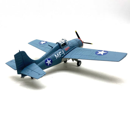 1/72 Scale Grumman F4F Wildcat American Carrier-Based Fighter Aircraft Diecast Model