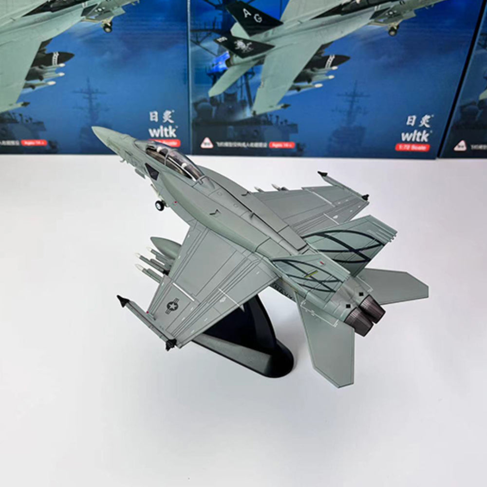 1/72/100 Scale F/A-18F Super Hornet US Navy Carrier-Based Multirole Fighter Diecast Model Aircraft