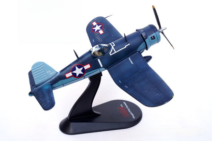 1/72 Scale Vought F4U-1A Corsair WWII US Fighter VF-17 John Blackburn Diecast Model Aircraft