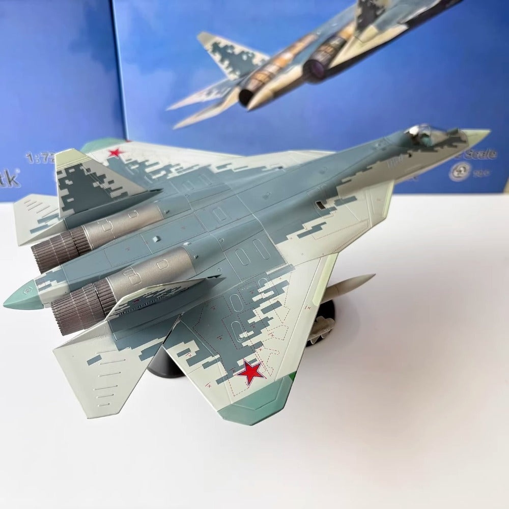 1/72 Scale Sukhoi Su-57 Russian Stealth Multirole Fighter Diecast Model Aircraft