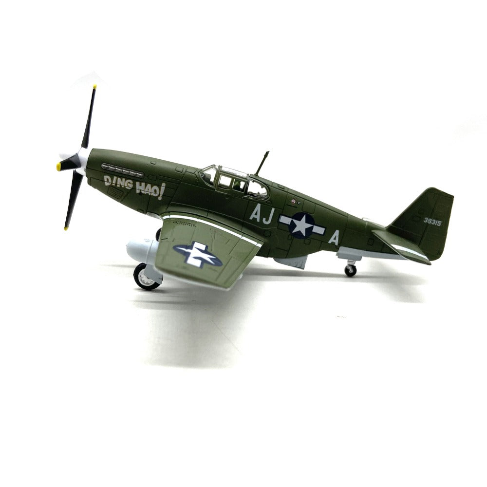 1/72 Scale North American P-51B Mustang James Howell Howard WWII Fighter Aircraft Diecast Model