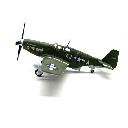 1/72 Scale North American P-51B Mustang James Howell Howard WWII Fighter Aircraft Diecast Model