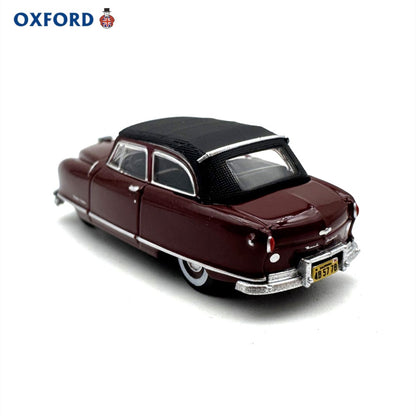 1/87 Scale 1950 Nash Rambler Custom Landau Convertible (Closed) Diecast Model Car