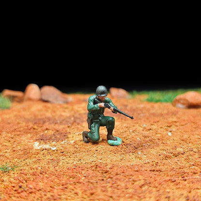 1/72 Scale WWII Soldiers Painted Figures for Model Rescue Dioramas