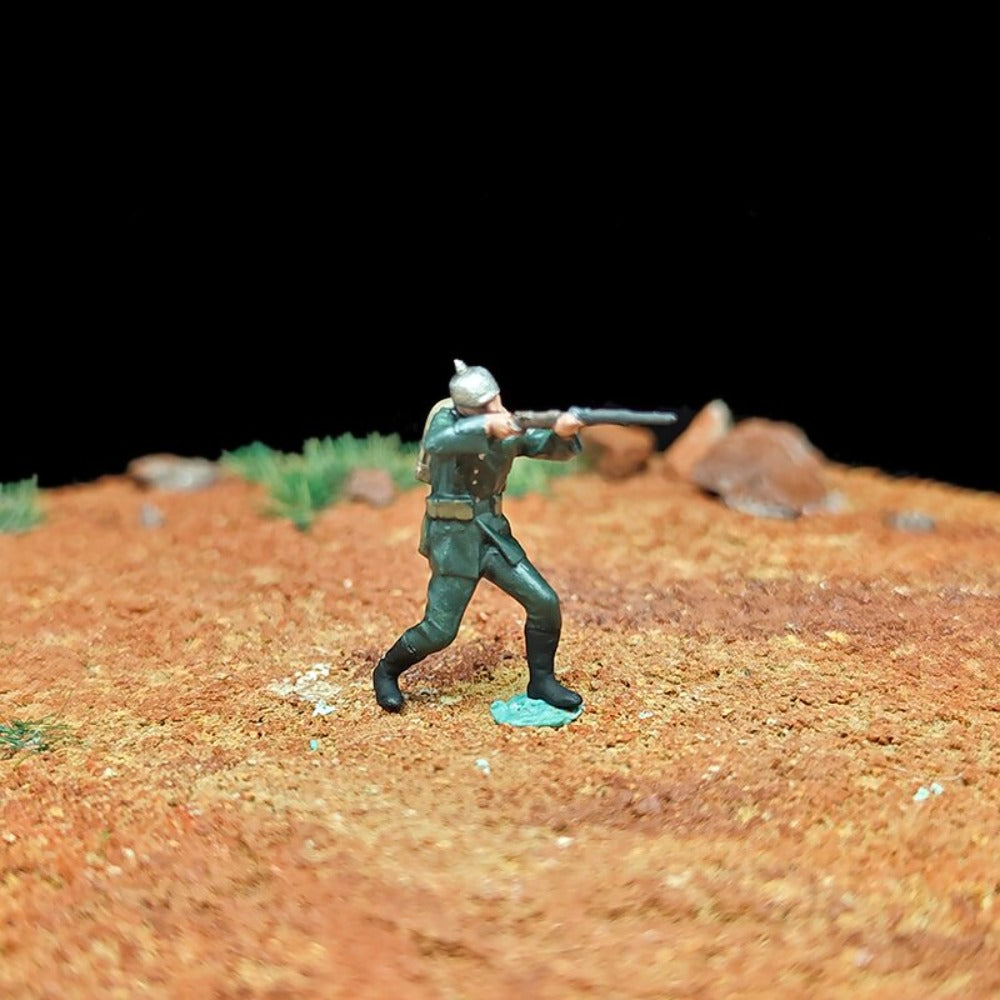 1/72 Scale Soldiers Painted Figures for Model Battlefield Dioramas