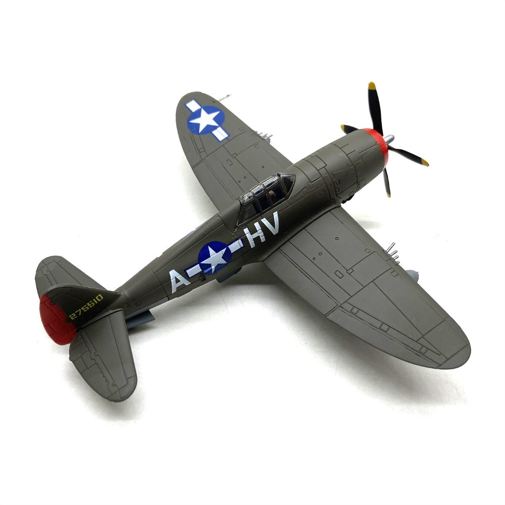 1/72 Scale Republic P-47 Thunderbolt US WWII Fighter Aircraft Diecast Model
