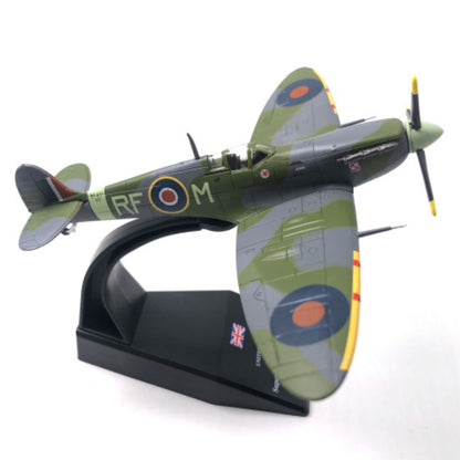1/72 Scale Supermarine Spitfire Mk Vb British WWII Fighter Aircraft Diecast Model