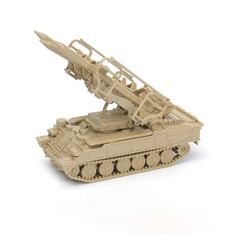 1/72 Scale 2K12 Kub SA-6 Gainful Surface-to-Air Missile System Pre-built Plastic Collectible Model