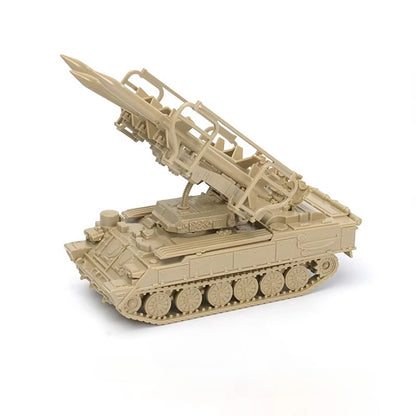 1/72 Scale 2K12 Kub SA-6 Gainful Surface-to-Air Missile System Pre-built Plastic Collectible Model