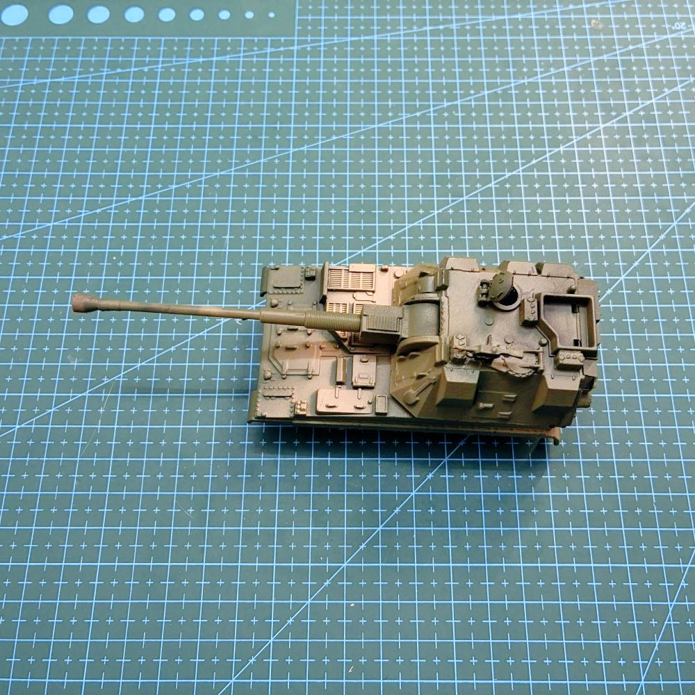 1/72 Scale AS-90 British Armoured Self-Propelled Howitzer Pre-built Plastic Collectible Model